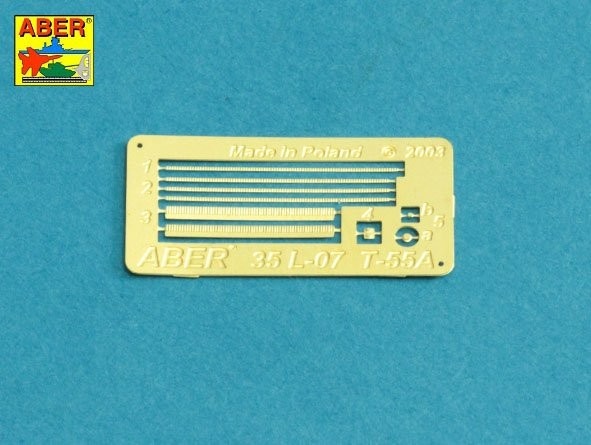 Zdjęcie Lufa czołgowa D-10T 100 mm do T-54B/T-55 1:35 ABER 35L249