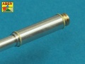 Zdjęcie Lufa czołgowa D-10T 100 mm do T-54B/T-55 1:35 ABER 35L249