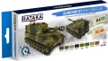Zdjęcie Zestaw farb US Army Paint Set (MERDC Camouflage) 8x17ml Hataka HTK-BS51