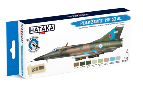 Falklands Conflict Paint Set Vol. 1 8x17ml Hataka HTK-BS27