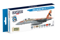 Zdjęcie Zestaw farb Israeli Air Force (modern jets) 8x17ml Hataka HTK-BS62