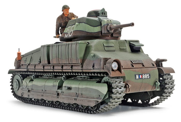 Zdjęcie dodatkowe produktu Somua S35 French Medium Tank 1:35 Tamiya 35344