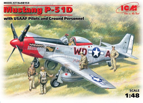 Mustang P-51D 1:48 ICM 48153