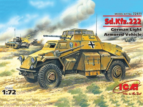 Sd.Kfz.222 1:72 ICM 72411