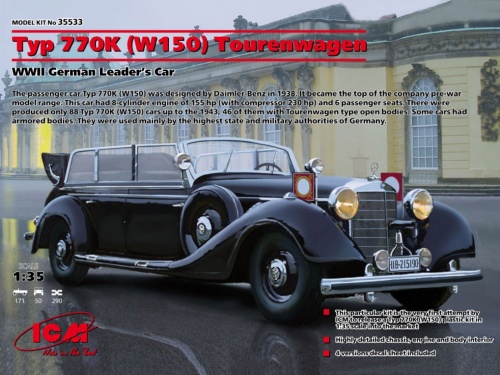 Type 770K (W150) Tourenwagen 1:35 ICM 35533