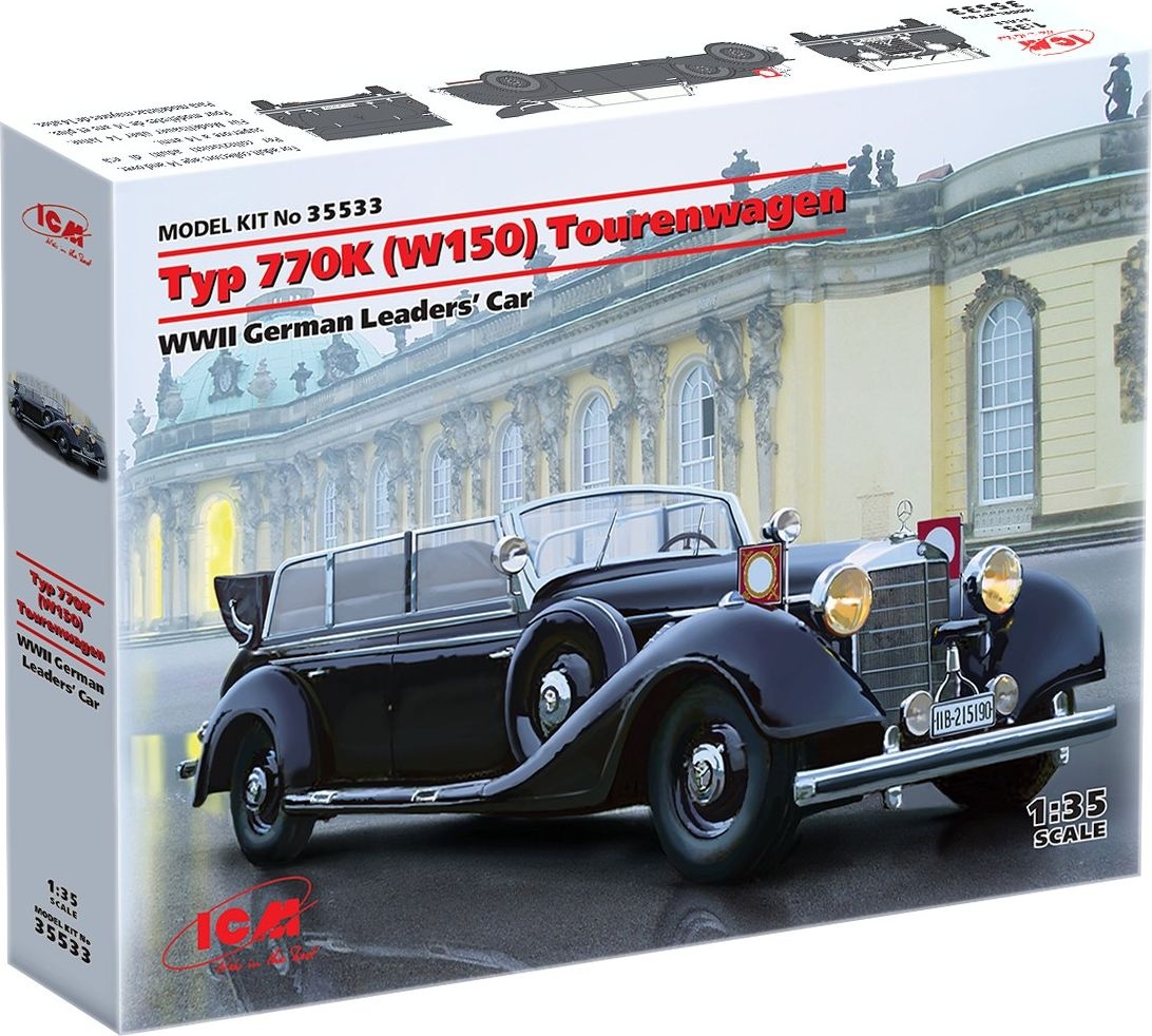 Zdjęcie Typ 770K (W150) Tourenwagen 1:35 ICM 35533