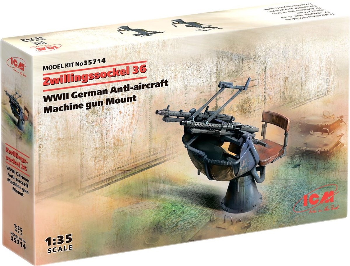 Zdjęcie Zwillingssockel 36 1:35 ICM 35714