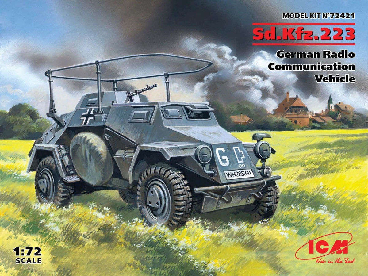 Zdjęcie Sd.Kfz.223 1:72 ICM 72421
