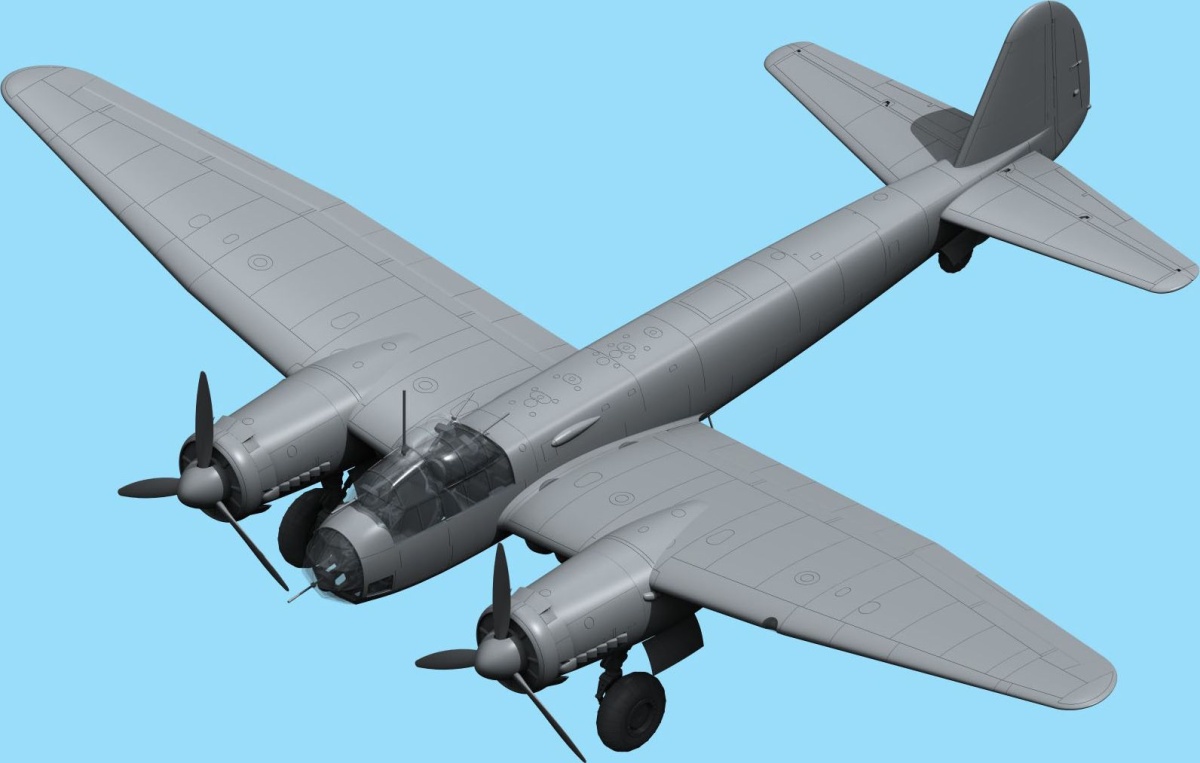 Zdjęcie Ju 88A-5 1:48 ICM 48232