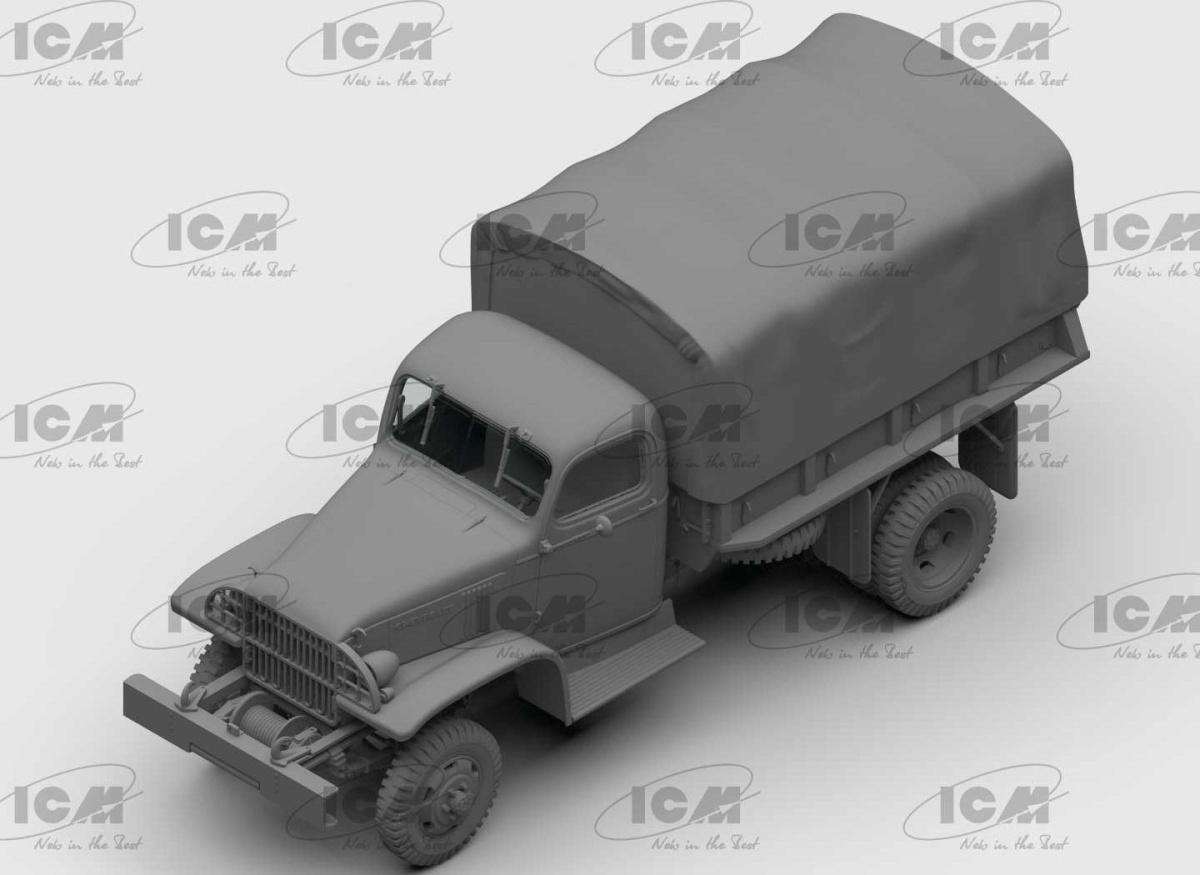 Zdjęcie G7117 US military truck 1:35 ICM 35597
