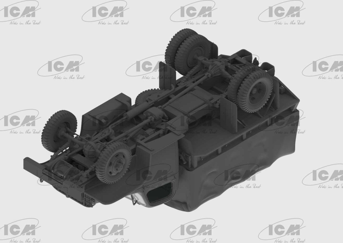 Zdjęcie G7117 US military truck 1:35 ICM 35597