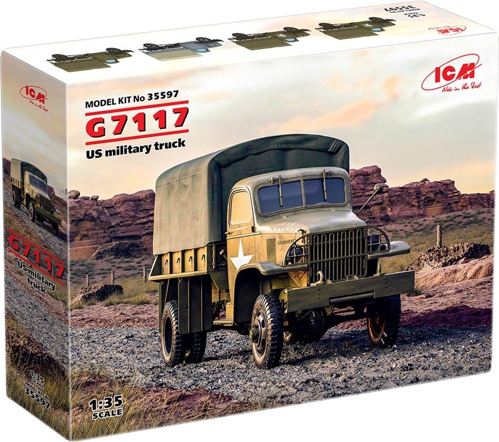 Zdjęcie G7117 US military truck 1:35 ICM 35597
