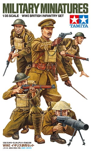 Zdjęcie główne produktu British Infantry Set WWI 1:35 Tamiya 35339