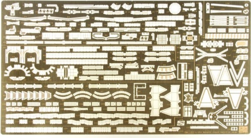 IJN Battleship Nagato Detail Up Etching Parts Basic B 1:350 Hasegawa 72116