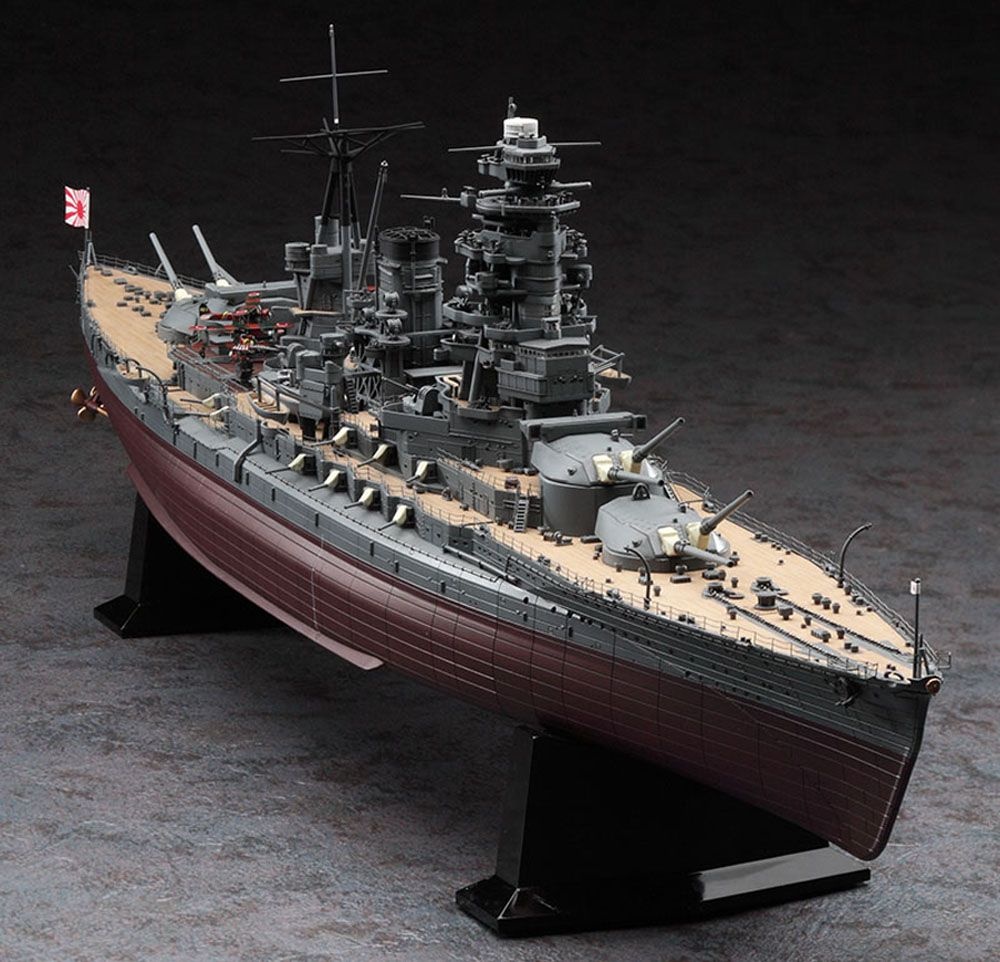 Zdjęcie IJN Battleship Mutsu 1:350 Hasegawa 40122