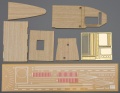 Zdjęcie Drewniany pokład do lotniskowca Akagi (trzy pokłady startowe) 1:700 Hasegawa 72124