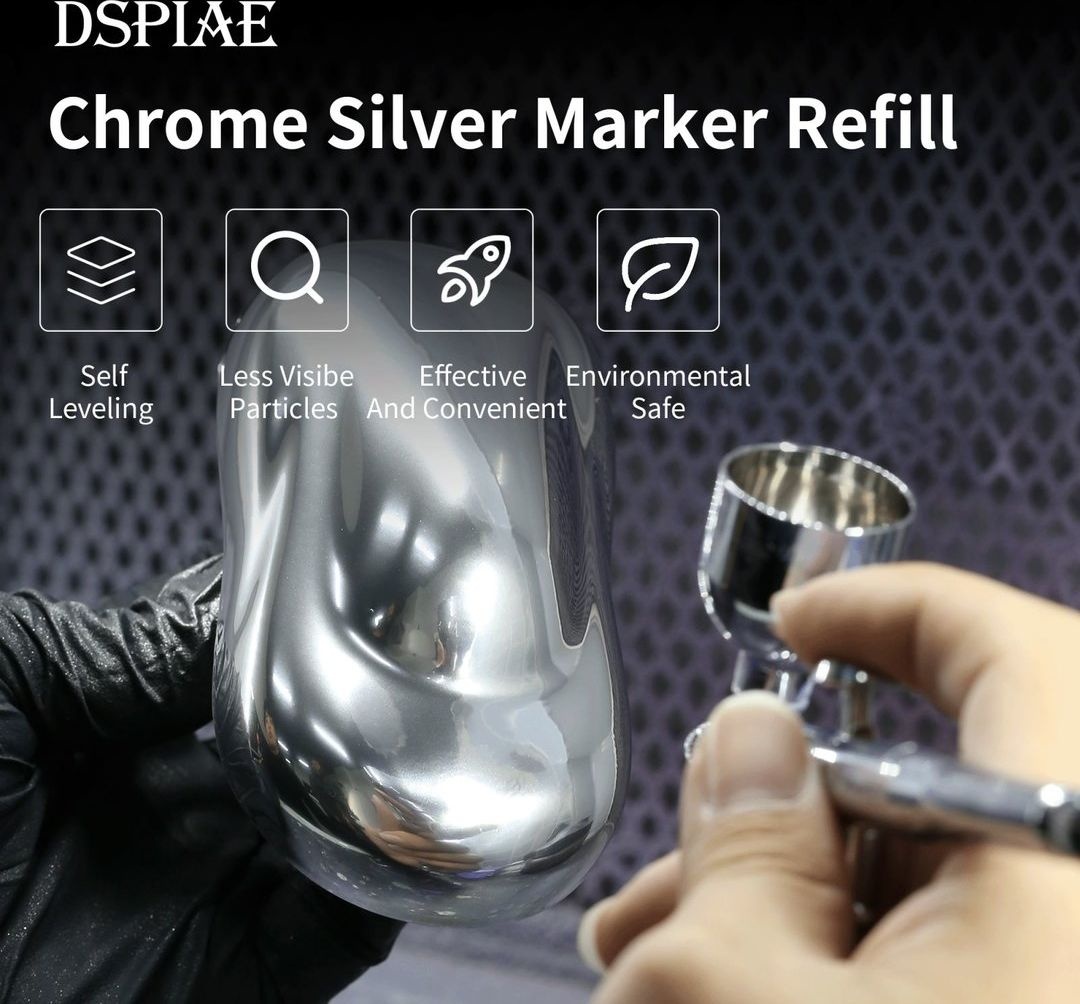 Zdjęcie DSPIAE CR-10 Chrome Silver 10ml farba CR10
