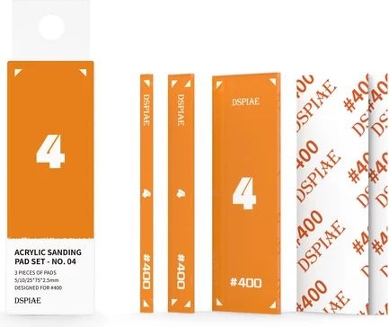 Set of acrylic sanding blocks DSPIAE PT-SP04