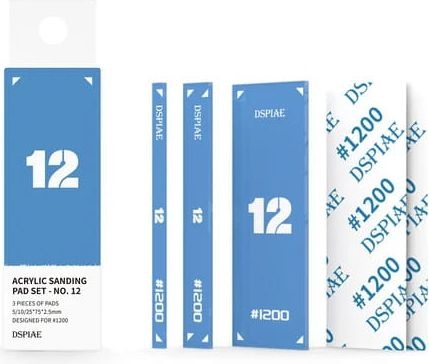 Set of acrylic sanding blocks PT-SP12 DSPIAE PT-SP12