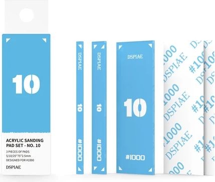 Set of acrylic sanding blocks #1000 DSPIAE PT-SP10