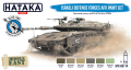 Zdjęcie Zestaw farb Israeli Defence Forces AFV 6x17ml Hataka HTK-BS114