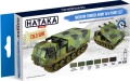 Zdjęcie Zestaw farb Modern Finnish Army AFV Paint Set 6x17ml Hataka HTK-BS65