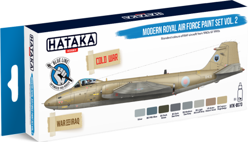 Modern Royal Air Force Paint Set Vol. 2 8x17ml Hataka HTK-BS73