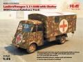 Zdjęcie Lastkraftwagen 3,5 t AHN z zabudową (Ambulans) 1:35 ICM 35417