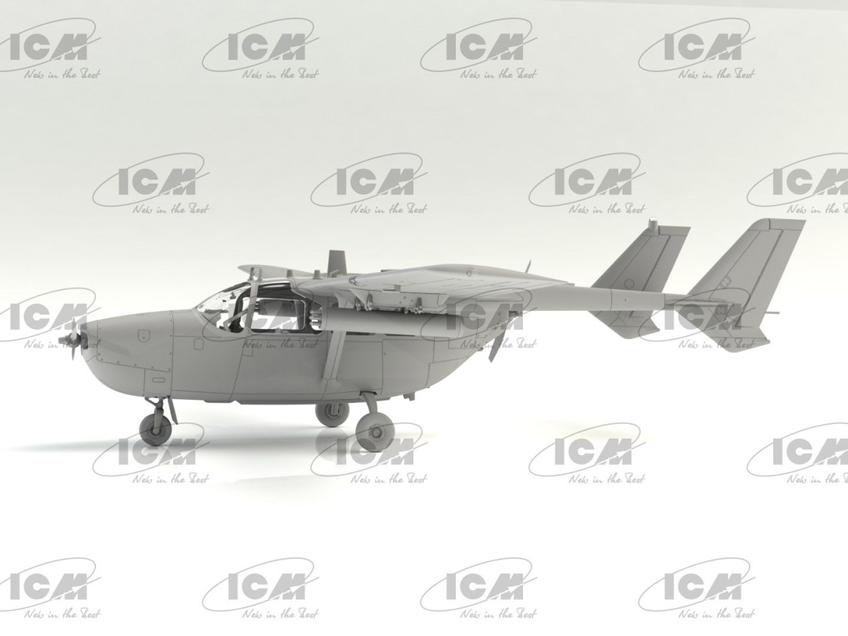 Zdjęcie O-2A Skymaster (późna produkcja) 1:48 ICM 48292