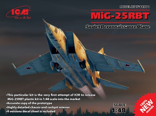 MiG-25RBT 1:48 ICM 48901
