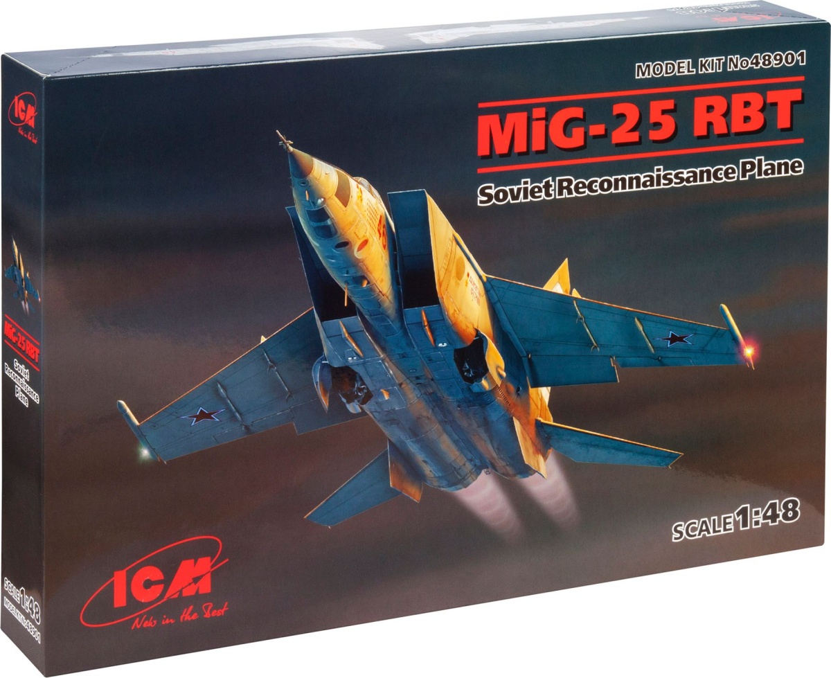 Zdjęcie MiG-25RBT 1:48 ICM 48901