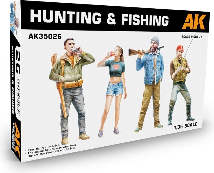 Zdjęcie Hunting & Fishing 1:35 AK Interactive AK35026