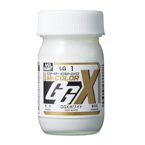 Mr.Hobby LG001 GGX White 60ml paint LG001