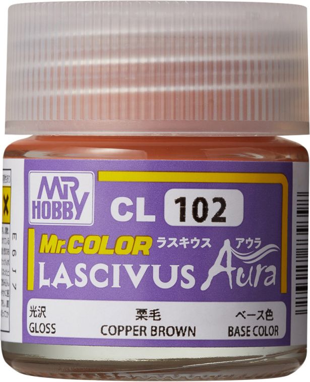Zdjęcie Mr.Hobby CL102 Copper Brown 10ml farba CL102