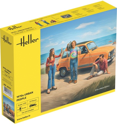 1970s Urban People 1:24 Heller 82757
