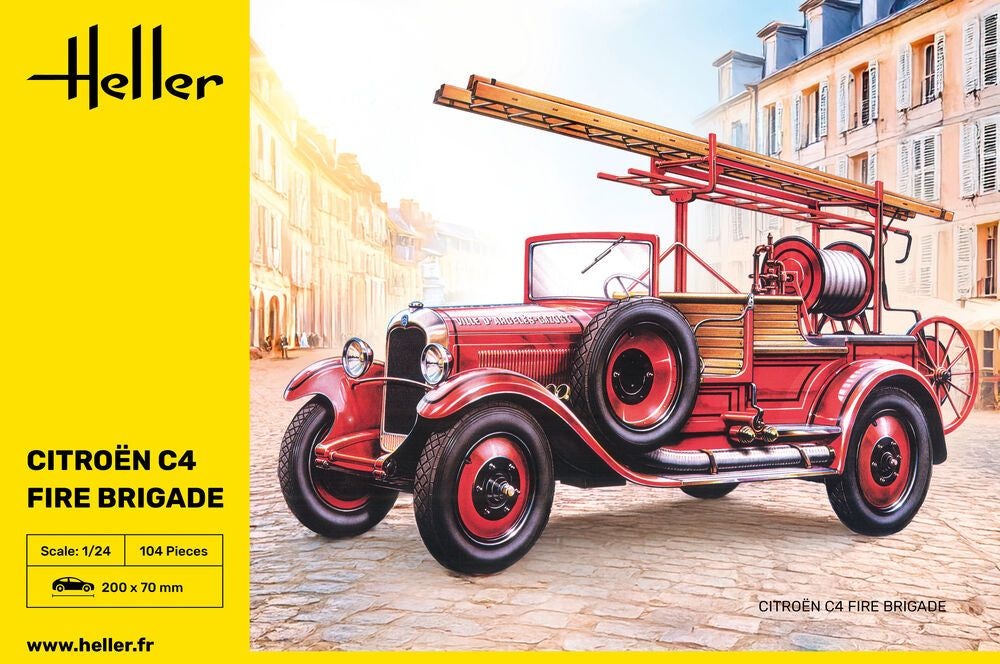 Zdjęcie Citroën C4 Fire Brigade 1:24 Heller 80733