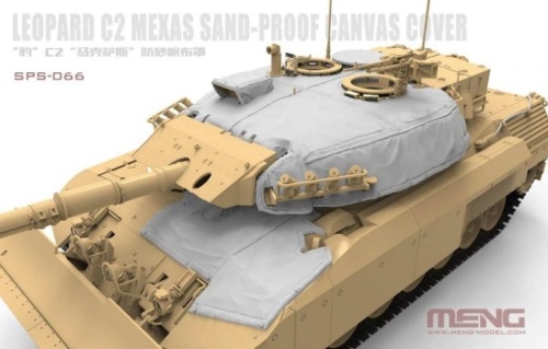 Leopard C2 MEXAS Canvas sand resistant cover 1:35 Meng SPS-066
