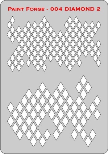 Diamonds 2 Paint Forge PFST004L painting template