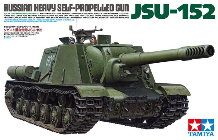 Zdjęcie główne produktu Russian Heavy Self-Propelled Gun JSU-152 1:35 Tamiya 35303