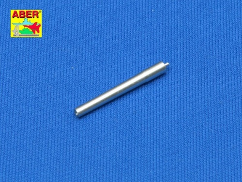 M4 105mm howitzer barrel for Sherman M4A3 1:72 tank ABER 72L37