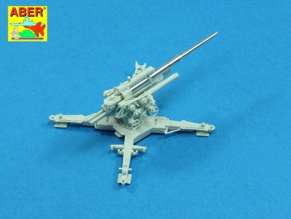 Zdjęcie Dwuczęściowa lufa 88mm L/56 do Flak 36/37 1:72 ABER 72L62