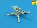 Zdjęcie Dwuczęściowa lufa 88mm L/56 do Flak 36/37 1:72 ABER 72L62