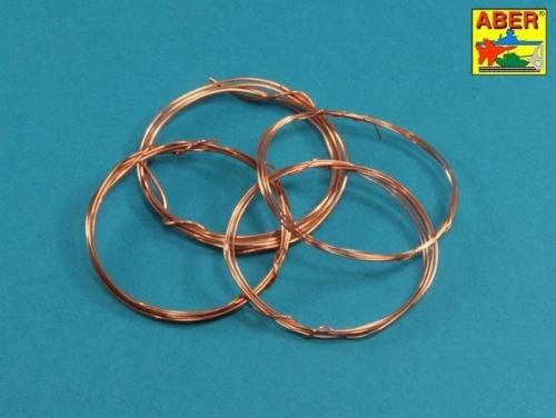 Set of copper wires 0,5; 0,7; 0,9; 1,1 mm ABER ADZ-3