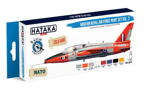 Modern Royal Air Force Paint Set Vol. 3 8x17ml Hataka BS70