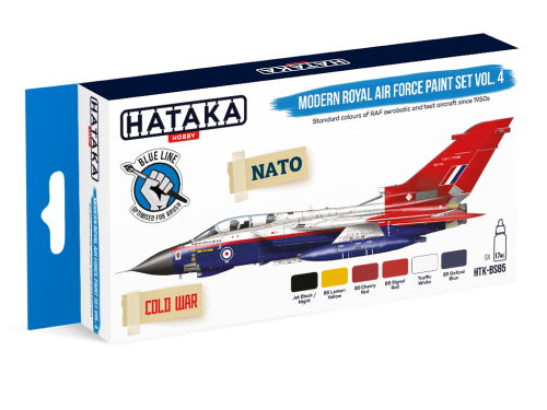 Modern Royal Air Force Paint Set Vol. 4 6x17ml Hataka HTK-BS85