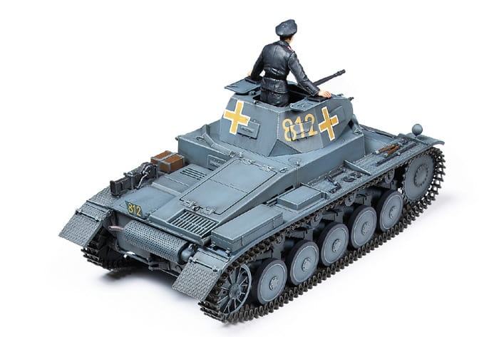 Zdjęcie dodatkowe produktu German Panzerkampfwagen Ⅱ Ausf.C (Sd.Kfz.121) (Polish Campaign) 1:35 Tamiya 35299
