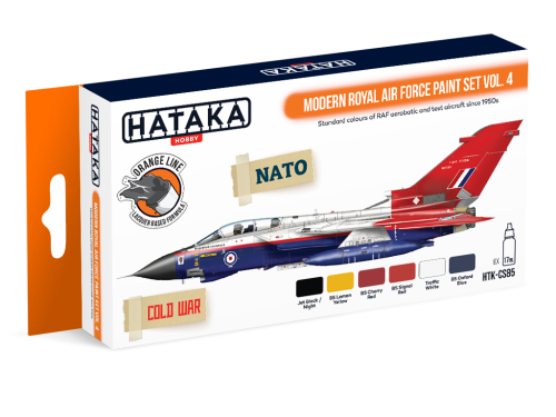 Modern Royal Air Force Paint Set Vol. 4 6x17ml Hataka HTK-CS85