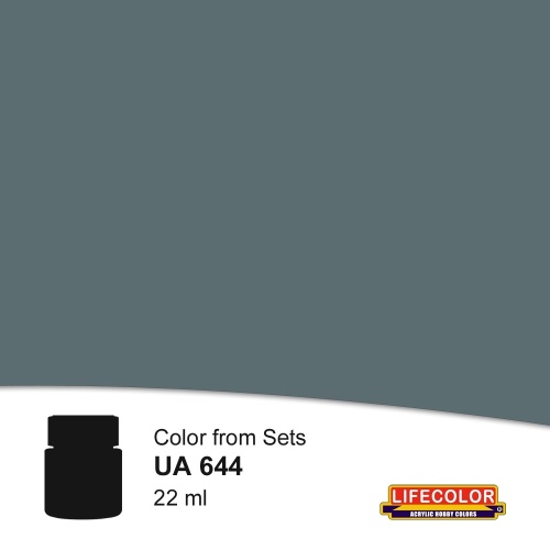 Lifecolor UA644 Kure Grey 22ml paint UA644