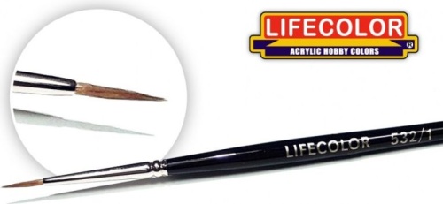 Marten brush with long bristles round 1 Lifecolor TA5321