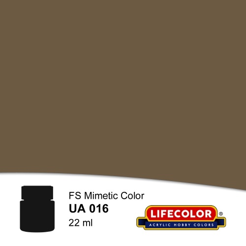 Lifecolor UA016 Dark Earth 22ml paint UA016